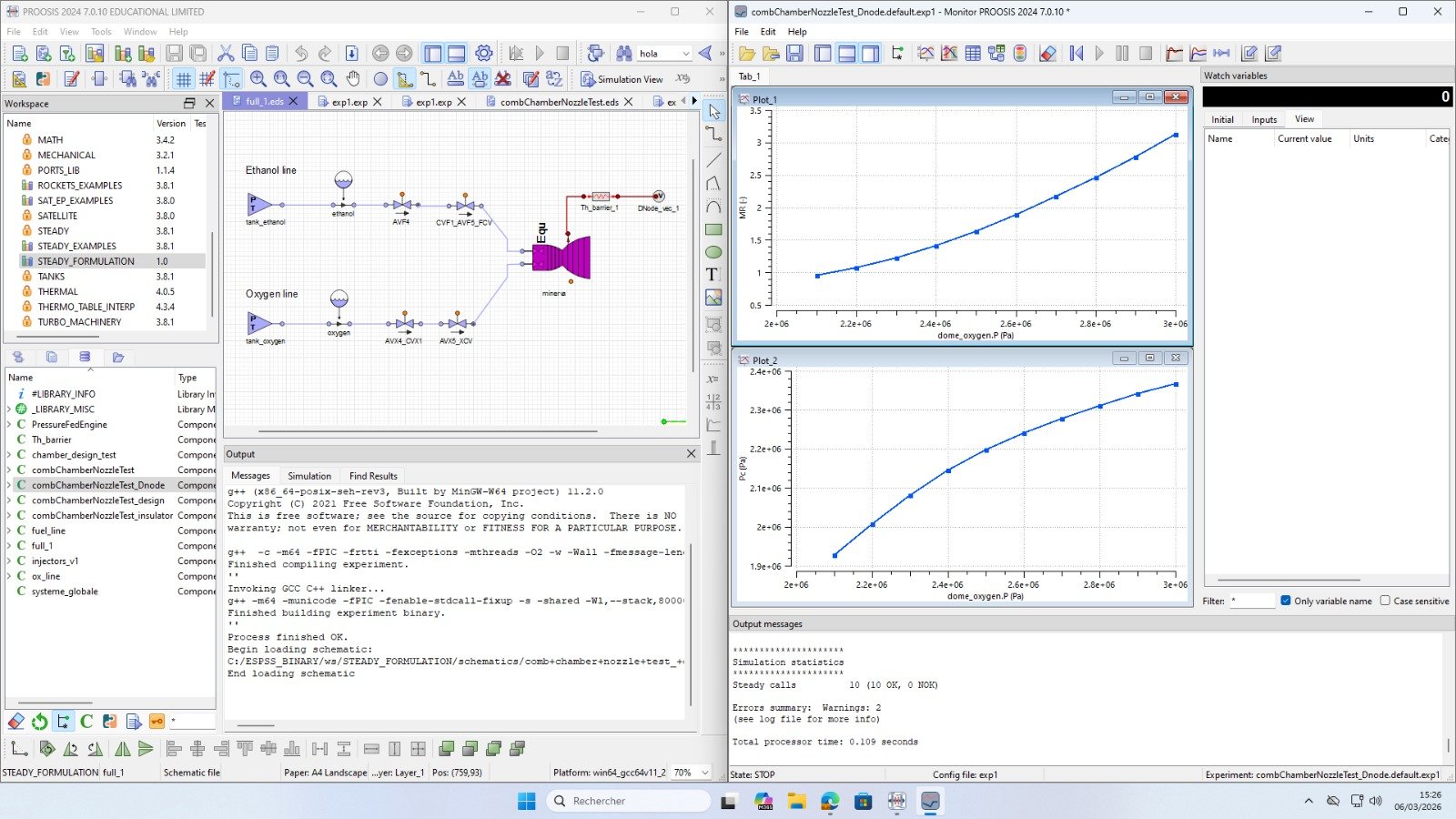 PERSEUS Ecosim simulation
